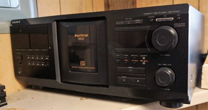 Sony multi-CD player