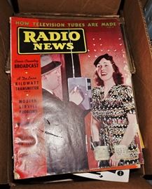 Vintage Radio News magazines
