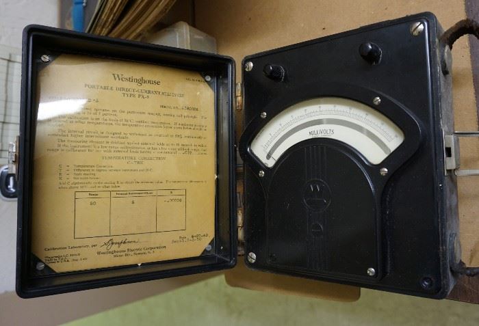 Westinghouse  PX-5 DC voltmeter