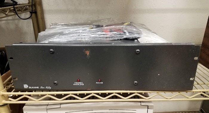 Dukane 250 power amplifier