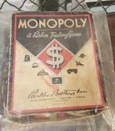 Old Monopoly set