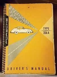 1956 Porsche 356A driver's manual
