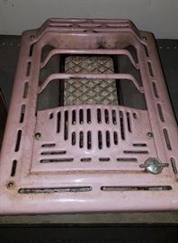 Pink gas wall heater