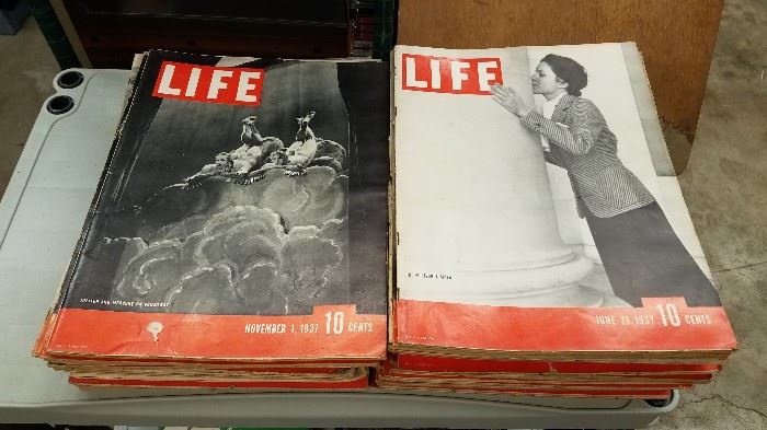 Old Life magazines
