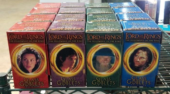 Lord of the Rings goblets