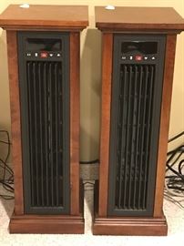 TWINSTAR  INFRARED TOWER HEATERS WITH REMOTES 