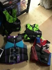 LIFE JACKETS, SOME NEW