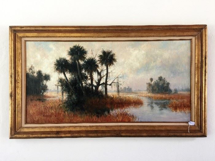 Original Oil on Canvas - by Roy Nichols - dated 1978