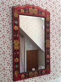 Hand painted Mirror