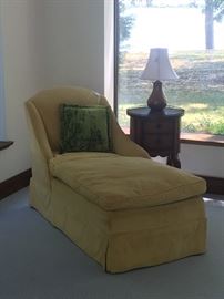 Super cool vintage chaise...fabric looks and feels new!