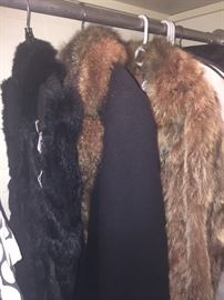 Mulitple Fur Coats/Vests/Scarf