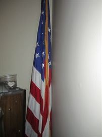 FLAG IN STAND