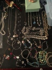 JEWELRY, BRIGHTON, AND VARIOUS COSTUME AND DESIGNER JEWELRY