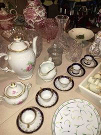 GERMAN PORCELAIN & ROYAL DANUBE