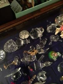 SWAROVSKI FIGURINES, SOME IN THE ORIGINAL BOX