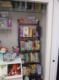 Assorted children's toys and games...These are all well kept and too many to list!