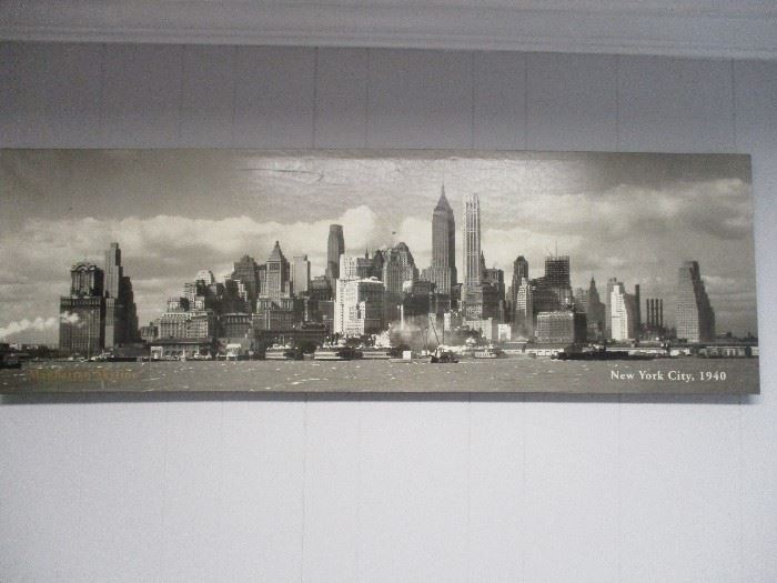 Nice wall art of New York City