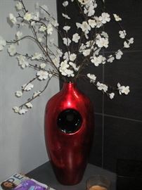 Beautiful vase with arrangement