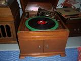VICTOR VICTROLA JUST SERVICED.