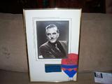 WIZARD OF OZ FRANK MORGAN, SIGNED WITH COA