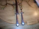 STERLING SILVER HANDEL CARVING SET