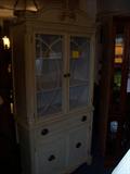 EARLY PAINTED CHINA CABINET