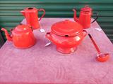 LOTS OF ENAMEL WARE