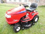 CRAFTSMAN RIDING MOWER. MODEL DYT 4000 18.5 H.P. OHV WITH ONLY 223 HRS. OF USE.