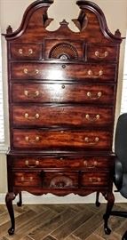 Antique Queen Anne Hi boy
