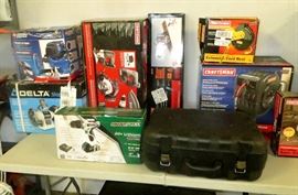 Bench Grinders, Air Tools, Chop Saws, Routers, Cordless Drills & Sawz-Alls