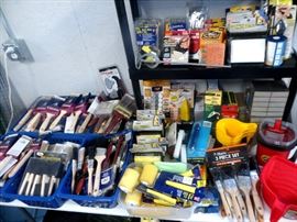 Lots of Painting Supplies!