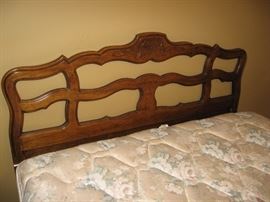 Beautiful Drexel Queen Headboard with Queen Mattress...
