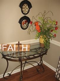 Sofa/Entry Table, More of the Beautiful Décor in this Home...