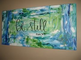 This Home is filled with some beautiful Art...