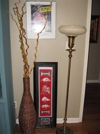 More of the Extra Décor, Floor Lamp...
