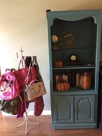 The Other Matching Cabinet/Bookcase, Some more of the Décor... Lots of Really Nice Bags...