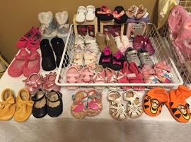 Some of the many shoes...