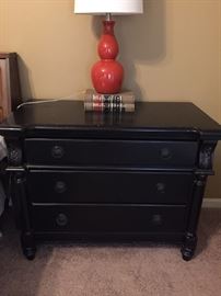 Jacquelyn Smith Chest, Matching Lamps...