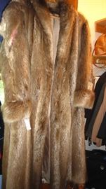 Full Length Beaver Coat