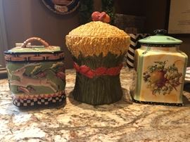 Cookie jars - $10 each