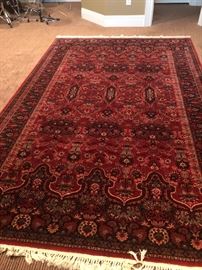 Karastan red rug 6x8 - $50