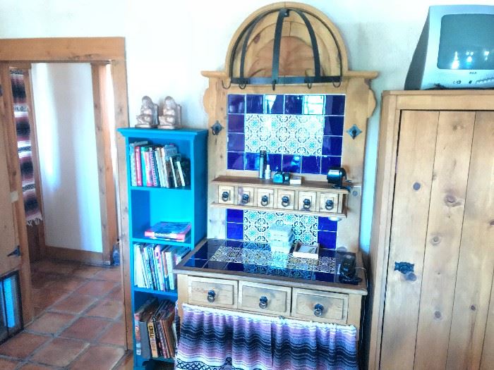 Check out this nice piece with Spanish tiles!