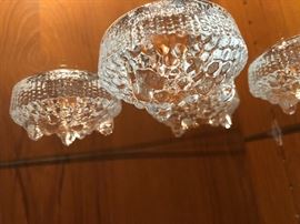 Vintage Iittala Ultima Thule glassware by Tapio Wirkkala