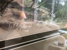 Susan Amidon “Loring Park At Harmon Place” signed print