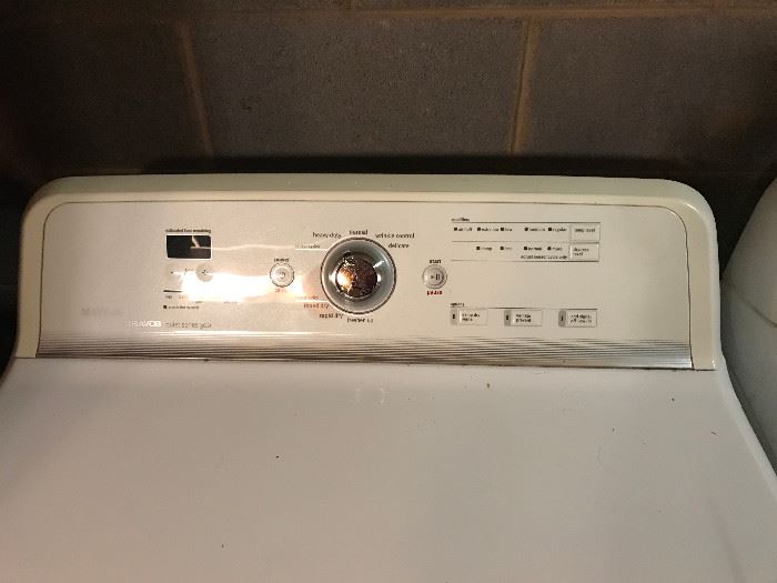 Maytag (he) Washer model MVWB300WQ1, purchased in 2012