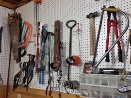 Lots of hand tools