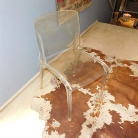 Lucite chairs