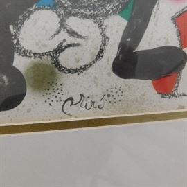 Joan Miro print
