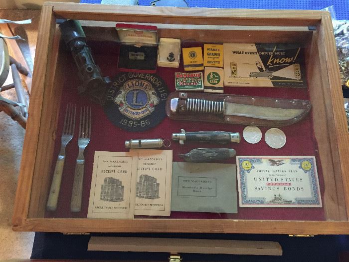 Great collectibles including advertising, jack knives and hunting knives, coins, flatware and so much more!