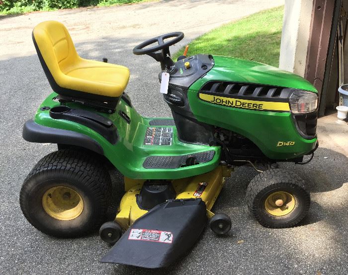 John Deere Tractor/Mower.  22.0 HP  with a 42" deck.  Super clean and only has 42 Hours!!!  Also have a set of chains for tires available for this.
